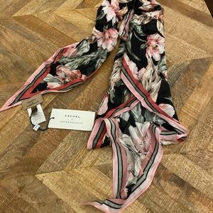 Katchel + Anthropologie silk scarf. Brand new with tags.